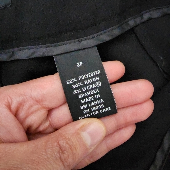 Apostrophe black trousers size 2 petite. New without tags. - Picture 6 of 7